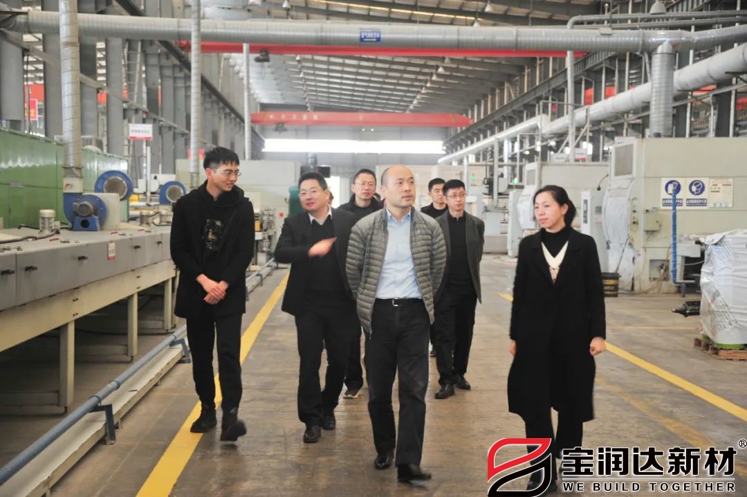 安徽國元證券來(lái)訪(fǎng)寶潤達新材